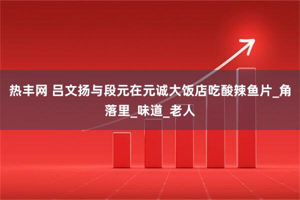 热丰网 吕文扬与段元在元诚大饭店吃酸辣鱼片_角落里_味道_老人