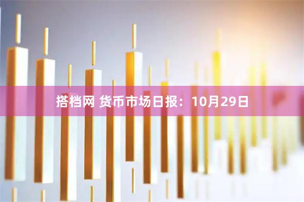 搭档网 货币市场日报:10月29日